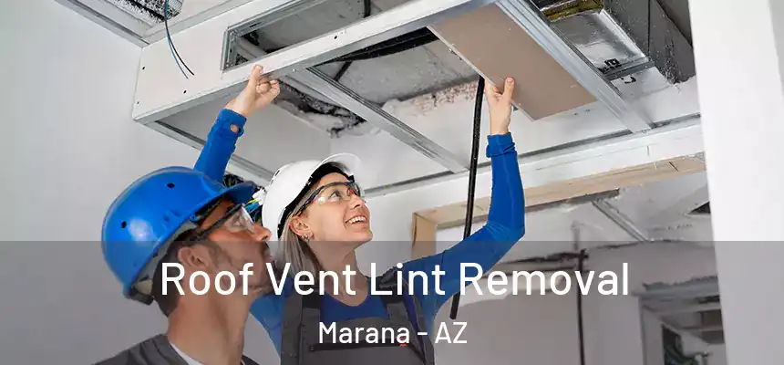 Roof Vent Lint Removal Marana - AZ